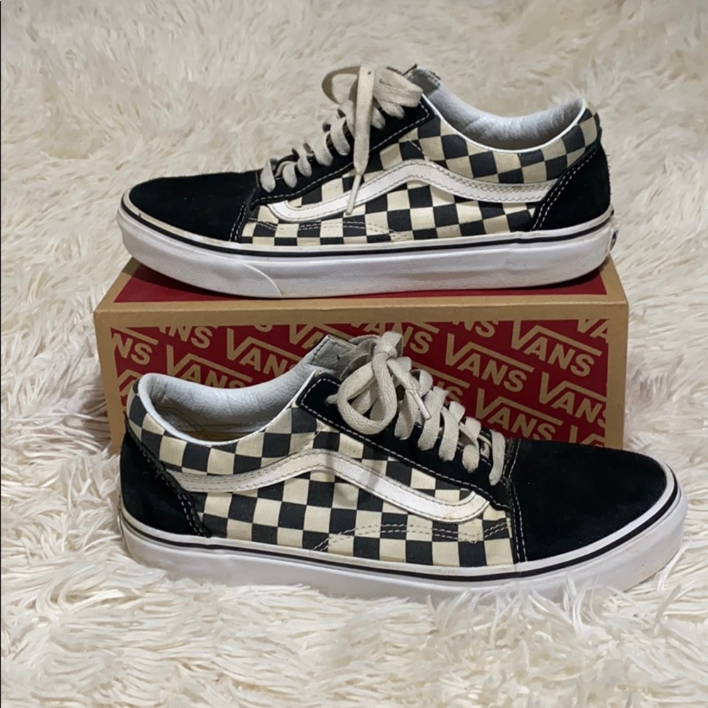 Checkered Vans